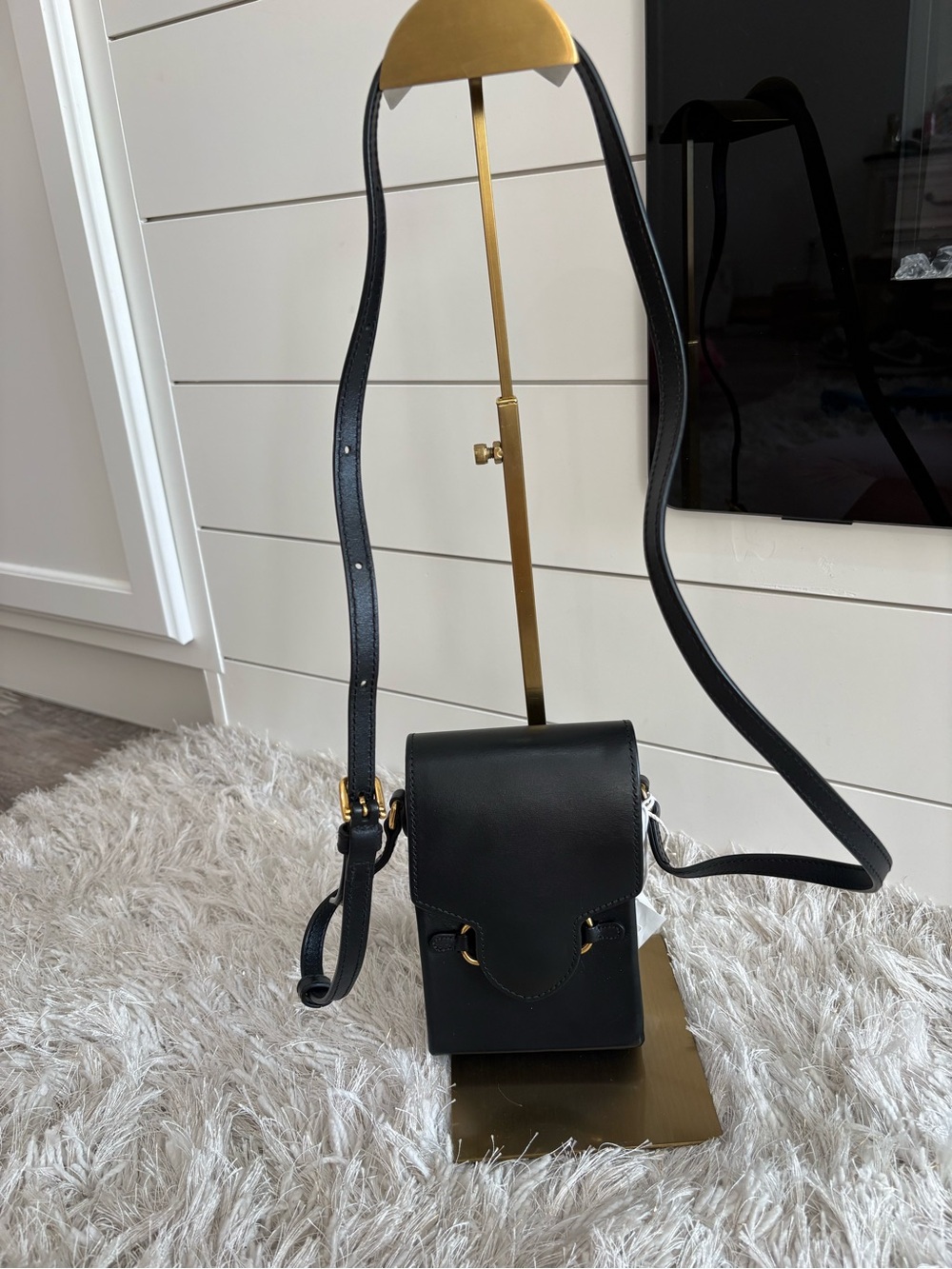 Gucci horsebit 1955 mini leather crossbody bag